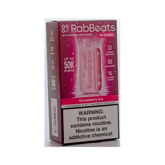 Elf Bar Rabbeats RC 50K Strawberry Ice