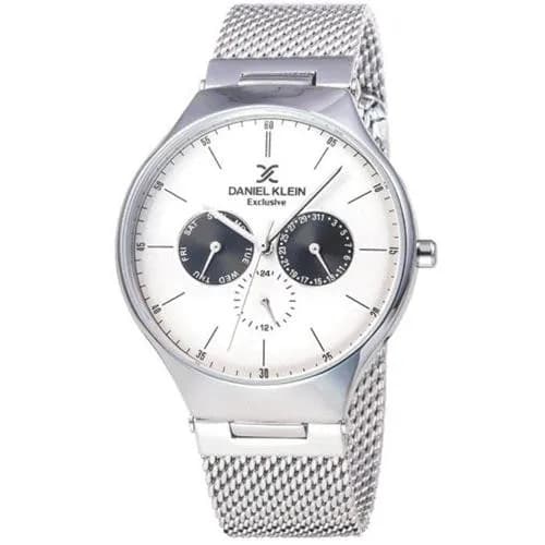 Relógio Analógico Daniel Klein Exclusive DK11820-6 Masculino, Metal - Prata