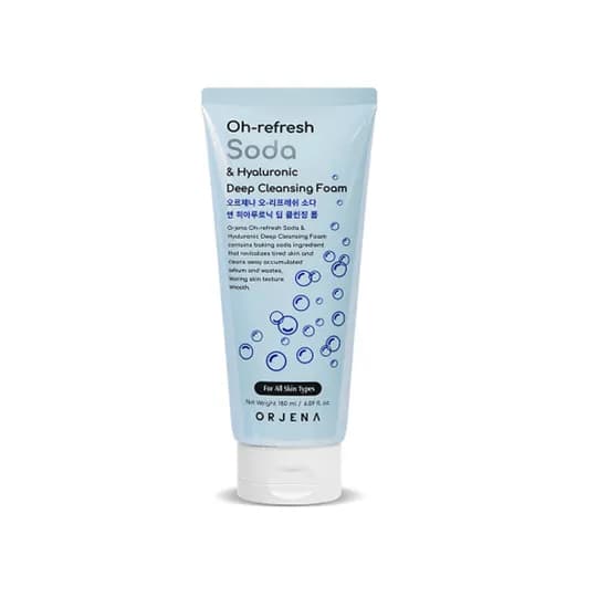 Orjena Oh-Refresh Soda & Hyaluronic Deep Cleansing Foam 180ML