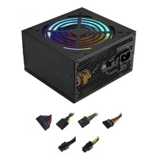 Fonte 500W Satellite PRO590 Real com Luz