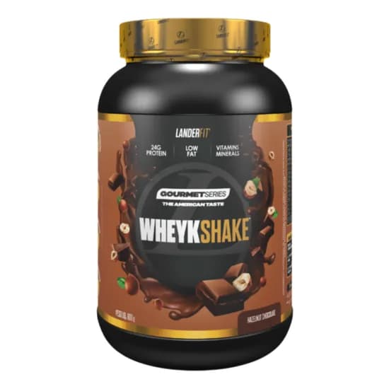 Landerfit Whey Protein Wheykshake Gourtmet Series 900G - Hazelnut Chocolate