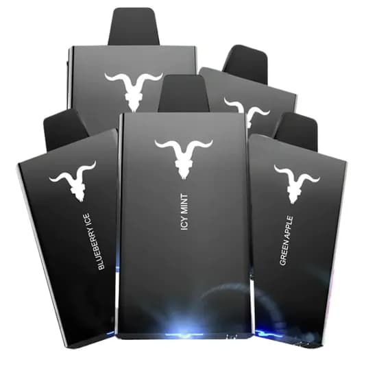 Pod Descartável Ignite V80 Chrome Black Sabor:Blueberry Ice