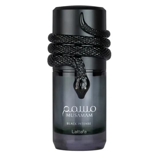 Perfume Lattafa Musamam Black Intense Eau de Parfum Unissex 100ML