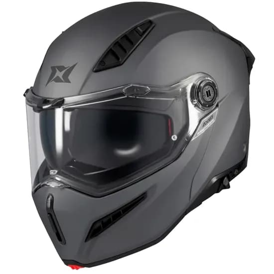Capacete Axxis Ghostfighter SV Solido A12 - Articulado - Tamanho XL - com Óculos Interno - Matt