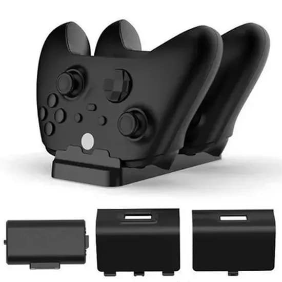 Charger Xbox para 2 Controles com Bateria + Tampa Series