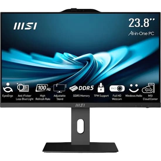 Monitor 22 MSI Pro MP225V FHD/ HDMI/ VGA/ 100HZ/ Preto