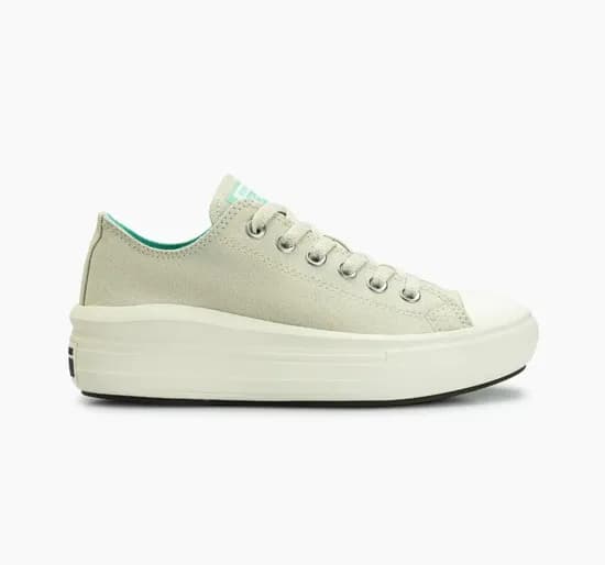 Calzado Converse All Star Move Verde Bajo Ox