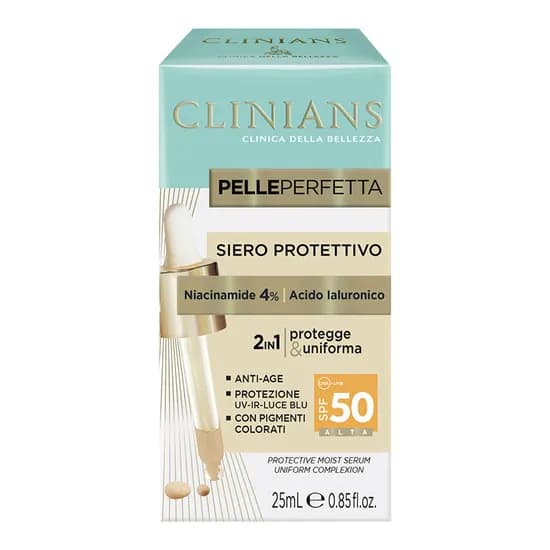 Sérum Facial Clinians Pelle Perfetta - Siero Protettivo - 50 SPF- 25ML