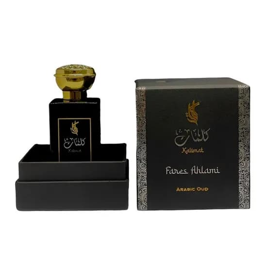 Perfume Kalimat Fares Ahlami Arabic Oud Eau de Parfum Masculino 100ML