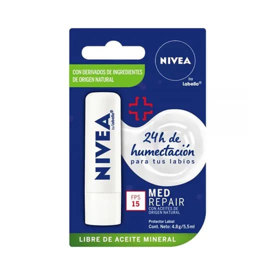 Protector Labial Nivea Med Repair 4,8G