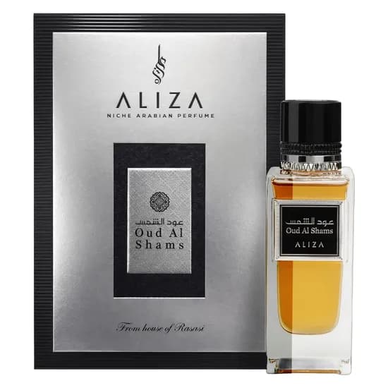 Perfume Rasasi Aliza Oud Al Shams Eau de Parfum Unissex 80ML