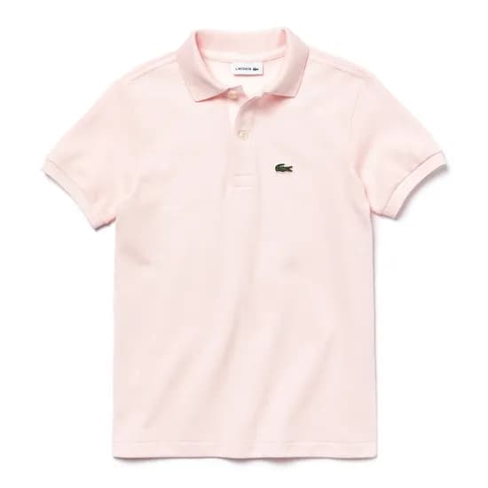 Camiseta Lacoste Polo Infantil Feminina L1812-T03 02A - Flamingo