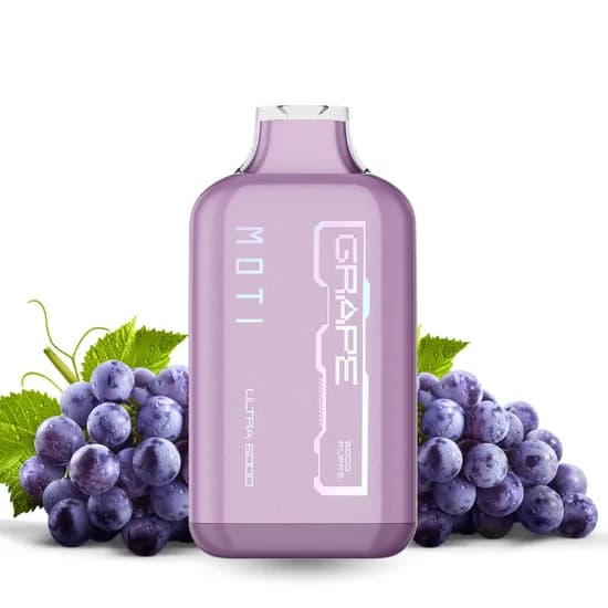 Vaper Moti Ultra 6000 Grape 5%