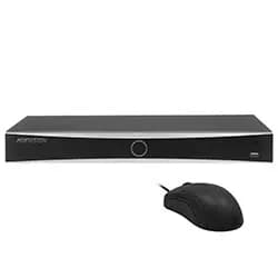 CCTV de Vigilância NVR Hikvision DS-7632NXI-K2(D) Embedded NVR 7600S 32CH / Uhd 4K / HDMI / VGA / USB - Preto + Mouse