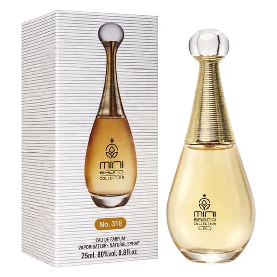 Perfume Mini Brand Collection No.318 Edp 25ML / Jadore Dior