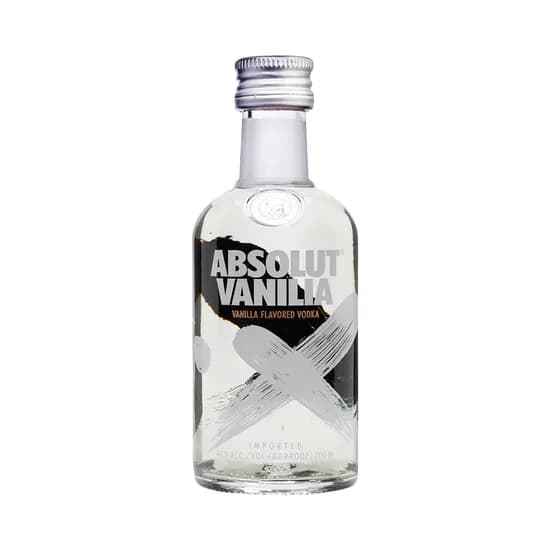 Vodka Absolut Miniatura Vainilla - 50ML