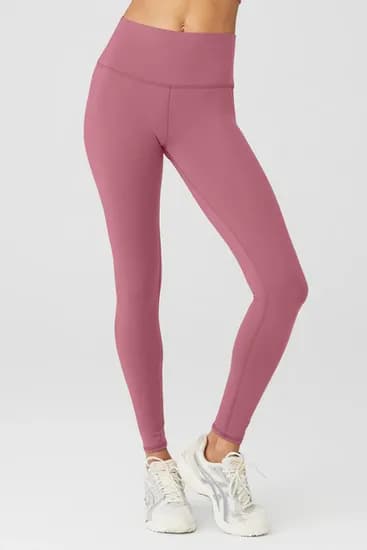 Leggings Deportivo Femenino Alo Yoga Airbrush de Cintura Alta 7/8
