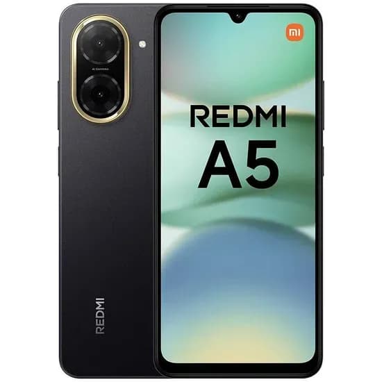 Celular Xiaomi Redmi A5 Dual Sim de 128GB/4GB Ram de 6.88" 32MP/8MP - Midnight Black (Global)