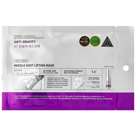 Máscara Facial VT Cosmetics Reedle Shot Lifting - 1 Unidade