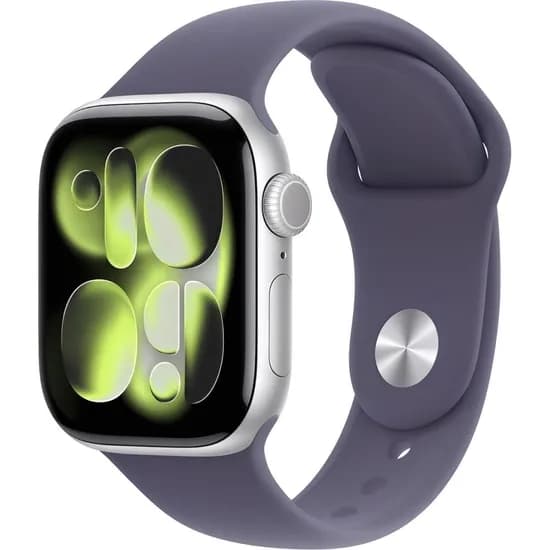 Apple Watch Serie 11 46MM MEVA4LW/A GPS Silver/Purple Sport Band M/L