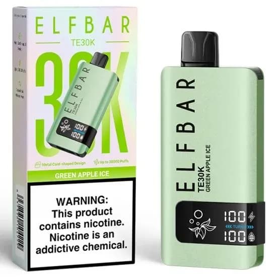 Elfbar Te 30K Green Apple Ice