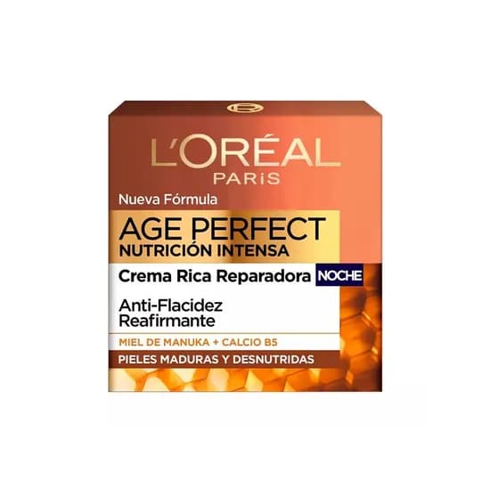 Loreal Crema Reparadora Noche Age Perfect +60 50ML.