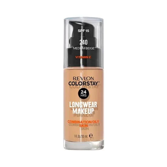 Base Liquida Revlon Colorstay Combination Oily Skin FPS15 240 Medium Beige 30ML