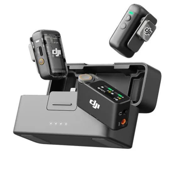 Microfone Wireless Dji Mic 2 2TX+1RX+Charge