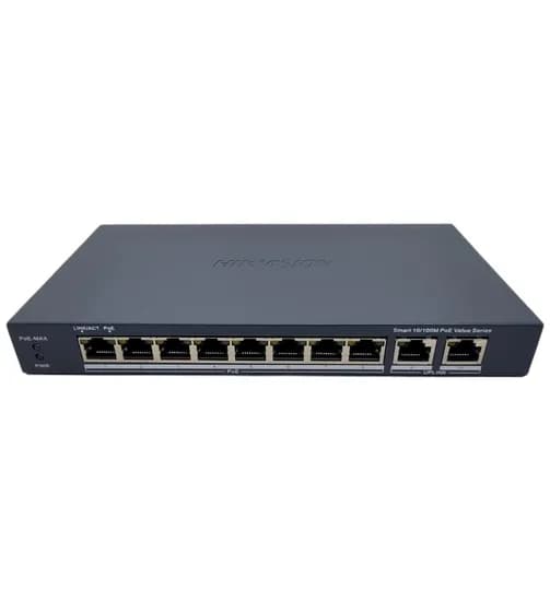 Hikvision Hub Switch 08P 10/100MBPS 2GE Poe DS-3E1310P-Ei/M