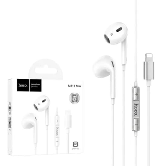 Fone de Ouvido Hoco M111 Li c/Microfone White