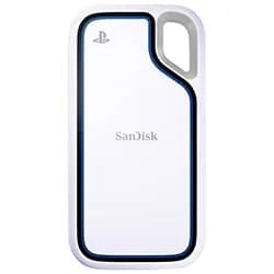 SSD Externo Sandisk 1TB Extreme PS5 Portátil / USB-C 3.2 - Branco (SDSSDE62P-1T00-G25)
