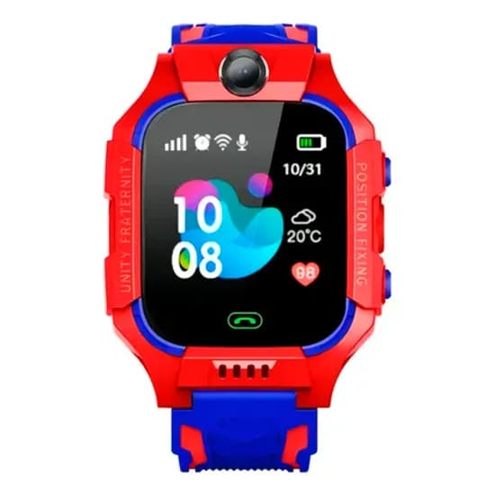 Relogio Smartwatch Quick Kids com GPS / Camera / Bluetooth - Vermelho