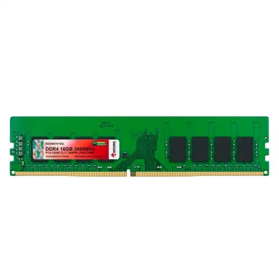 Memória Keepdata, DDR4 16GB (1X16GB), 2666MHZ, KD26N19/16G, Verde