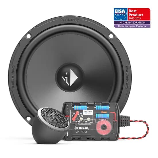 Helix Alto Falante/ Parlante/ Altavoces Compose Basic 2V K165.2 S3 Kit 2VIAS 6.5″ 120WATTS 80RMS RMS