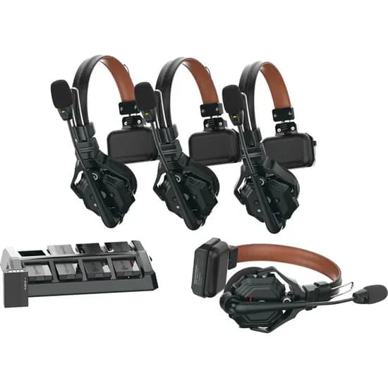 Fone de Ouvido Hollyland Intercomunicador Solidcom C1 PRO-4S 4 Pessoas