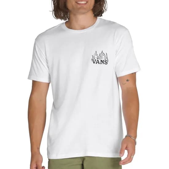 Remera Vans The Royal Flush SS Blanco