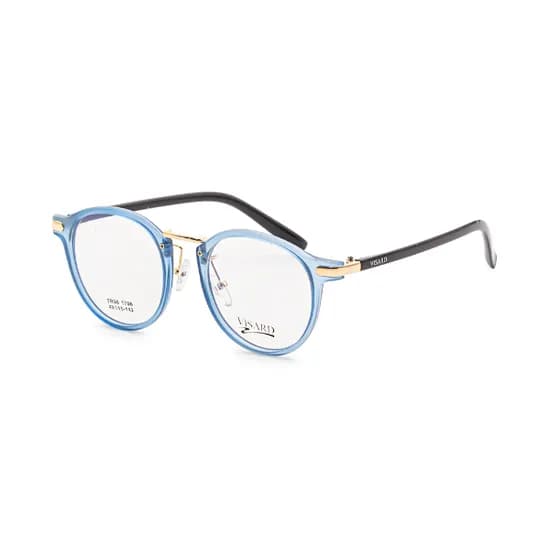Armação para Óculos de Grau Visard TR1706 C5 Tam. 49-15-142MM - Azul/Preto