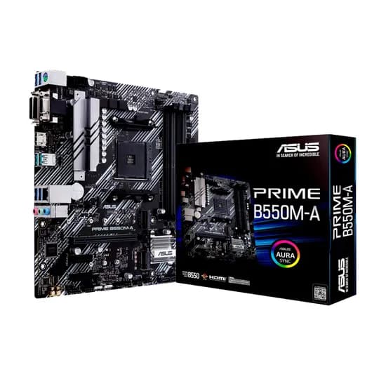 Placa Mãe Asus B550M-A Prime AM4