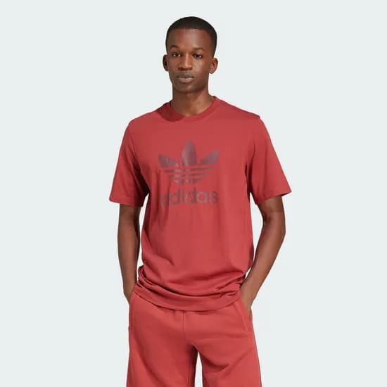 Remera Adidas Trefoil T-Shirt Bordo