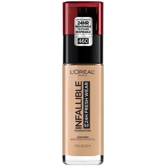 Loreal Base Liquida Infalible 24HR. Golden Beige 460