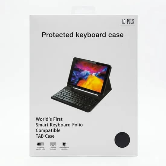 Capa para Samsung Tab A9+ 11" Silicone com Teclado - Black