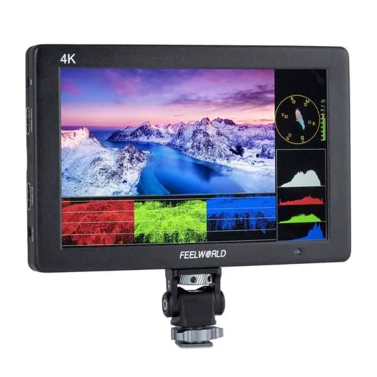Monitor Feelworld T7 Plus V2 7" 4K/HDMI