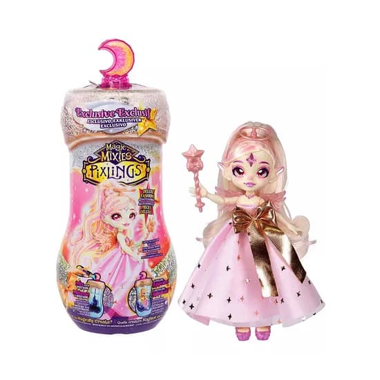 Muñeca Moose Toys Magic Mixies Pixlings Angelica Pixling Potion Pack Golden Angel 14975