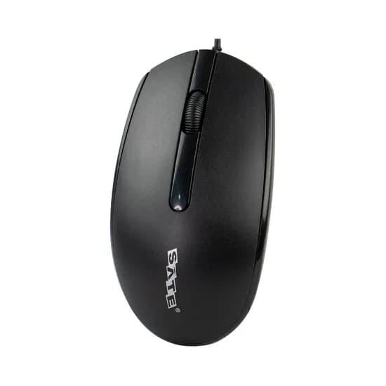 Mouse Sate A-30 1000DPI USB Negro