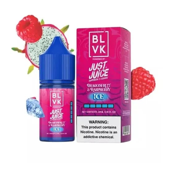 BLVK 30ML Salt Just Juice Dragon Fru Rasp 50MG