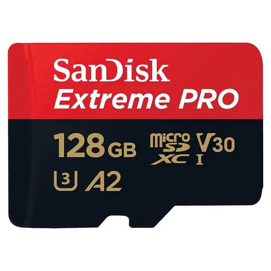 Cartão de Memória Micro SD Sandisk Extreme Pro 128GB 200MBS - SDSQXCD-128G-GN6MA