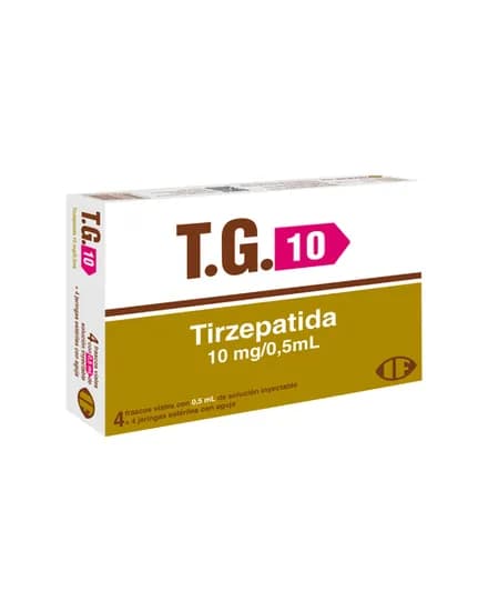 Tirzepatida T.G 10 MG 0,5ML - Indufar
