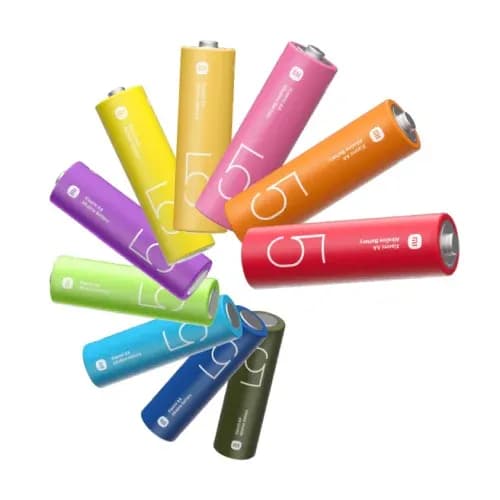 Xiaomi AA Rainbow Batteries 10UN