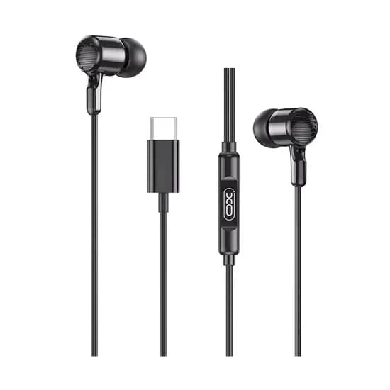 Fone Headset Xo EP81 (USB-C) Metal - Preto