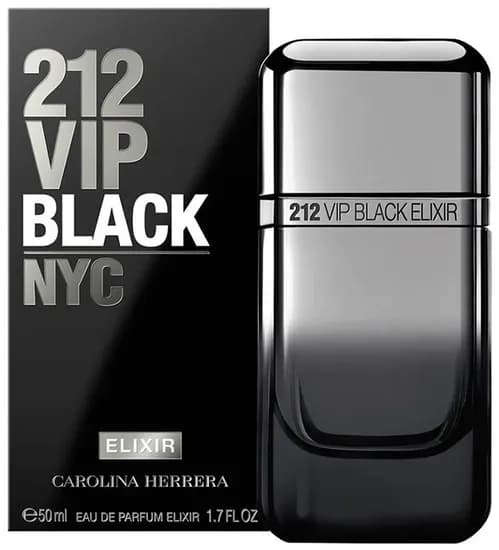 Perfume Carolina Herrera 212 Vip Black Elixir Edp 50ML - Masculino